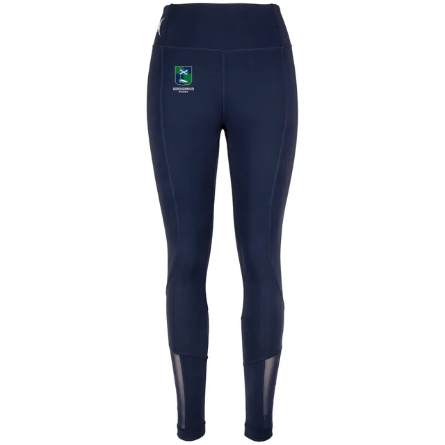 gilbert-rugby-boroughmuir-pro-synergie-legging-junior-blu-navy image 1
