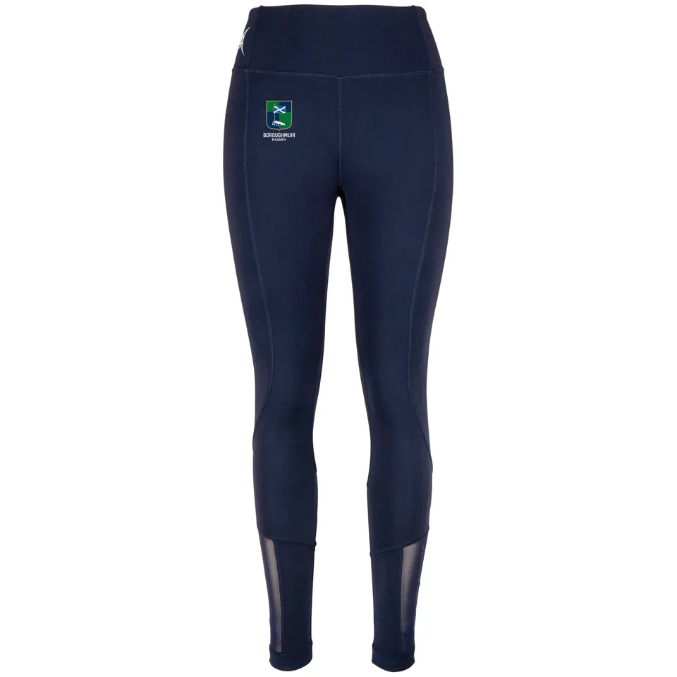 gilbert-rugby-boroughmuir-pro-synergie-legging-junior-blu-navy image 1