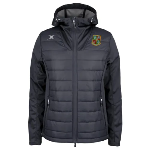 gilbert-rugby-pro-giacca-full-zip-active-new-tredegar-rfc-senior-nero image 1