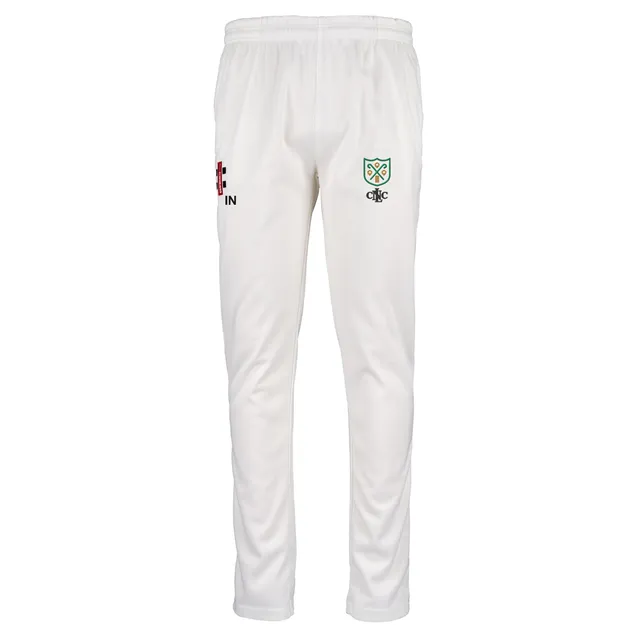 gray-nicolls-matrix-v2-pantaloni-cricket-slim-fit-senior-north-london-cc-avorio image 1