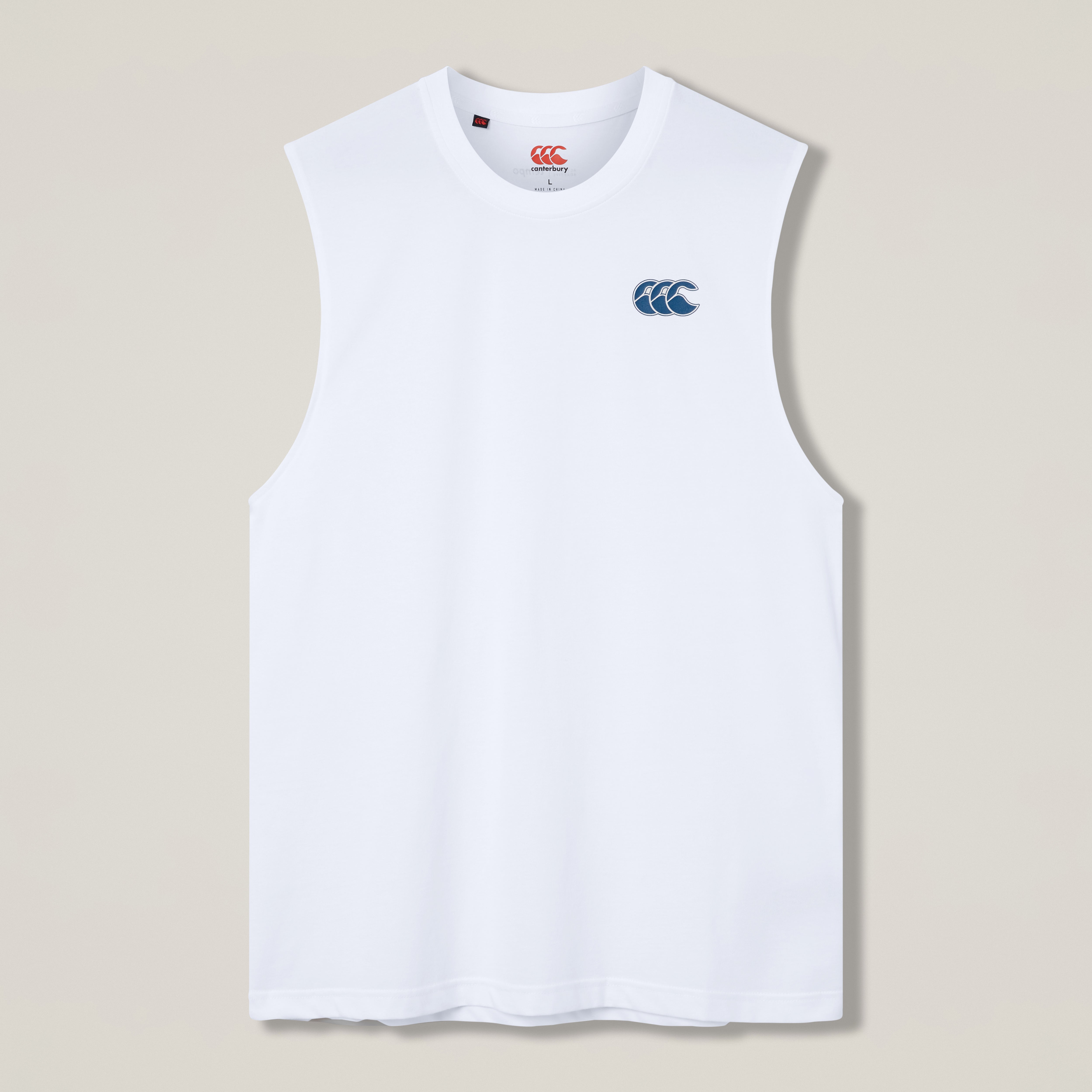 canterbury-tempo-training-tank-uomo-canotta-allenamento-bianco image 1