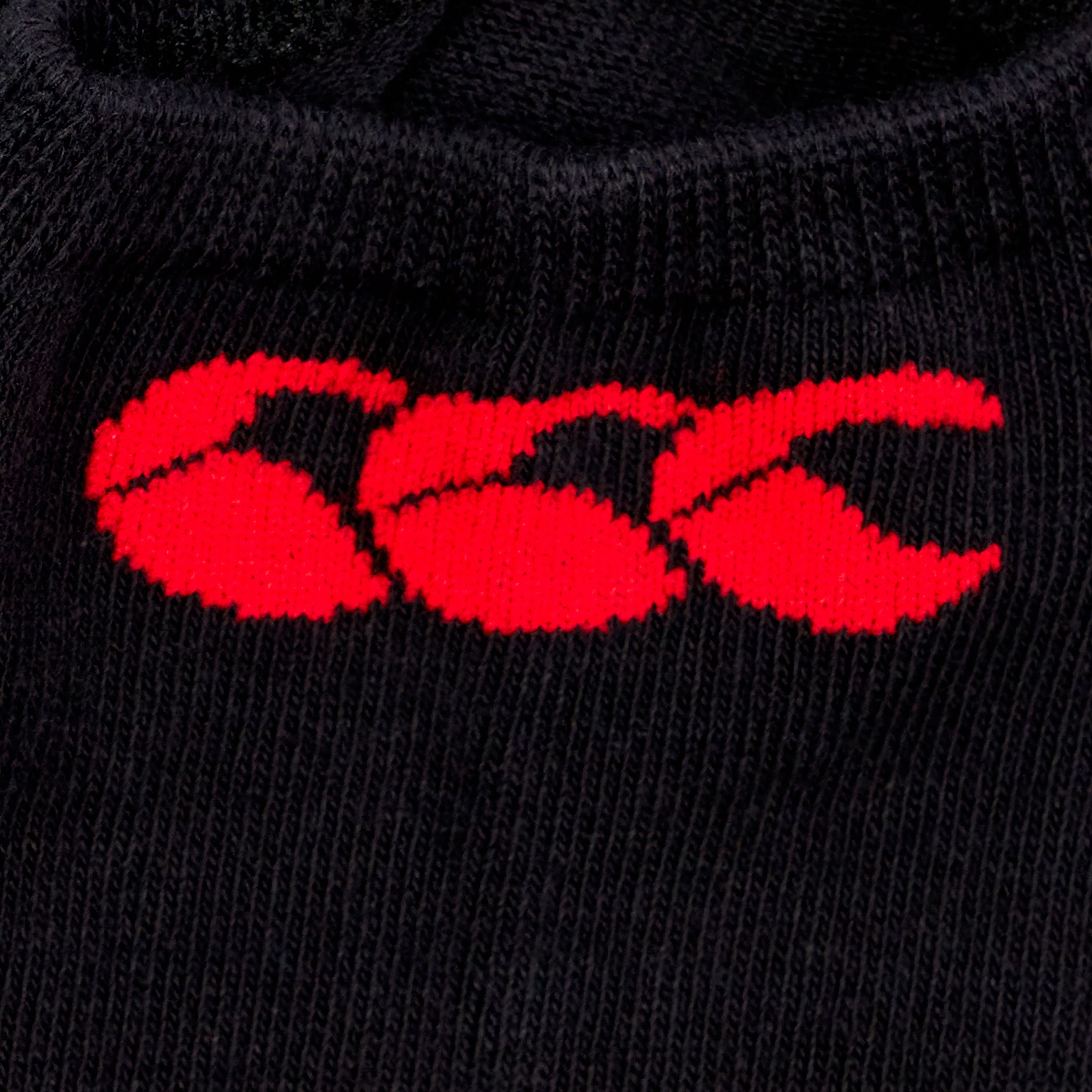 canterbury-trainer-liners-3-pack-unisex-nero-rosso image 3