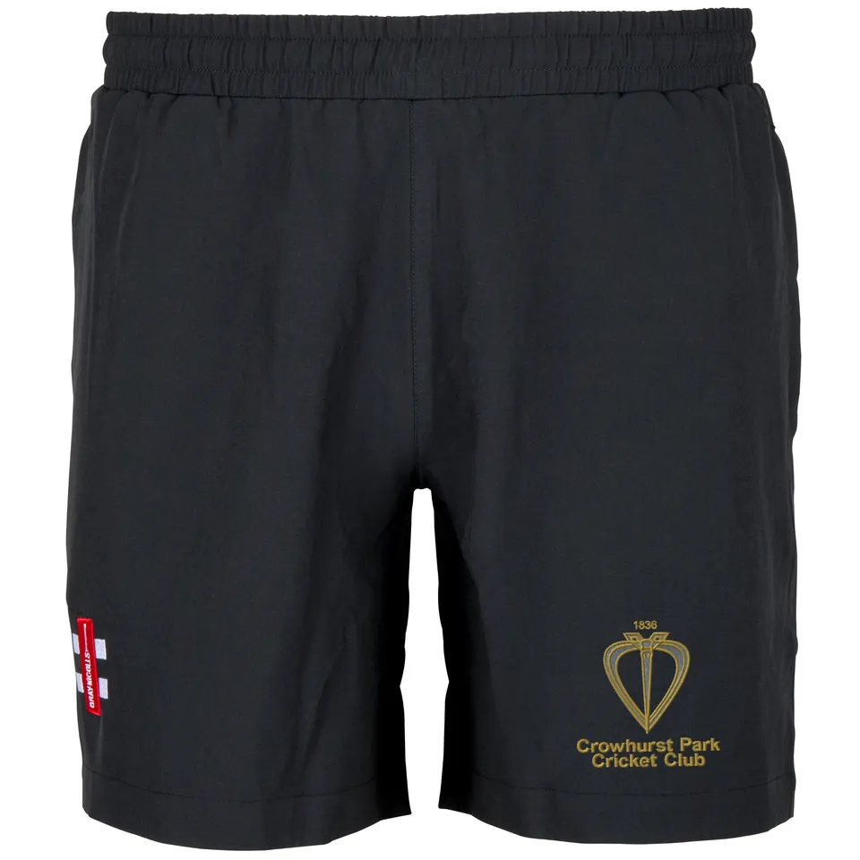 gray-nicolls-velocity-pantaloncini-corti-cricket-junior-crowhurst-park-club-nero image 1