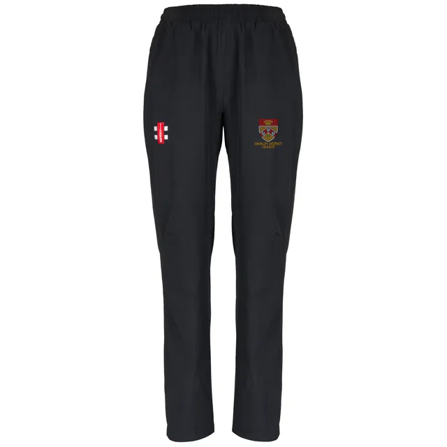 gray-nicolls-chorley-district-cc-donna-velocity-pantaloni-track-neri image 1