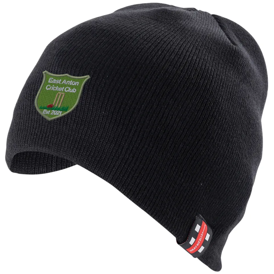 gray-nicolls-east-anton-cc-berretto-beanie-nero-adulto image 1
