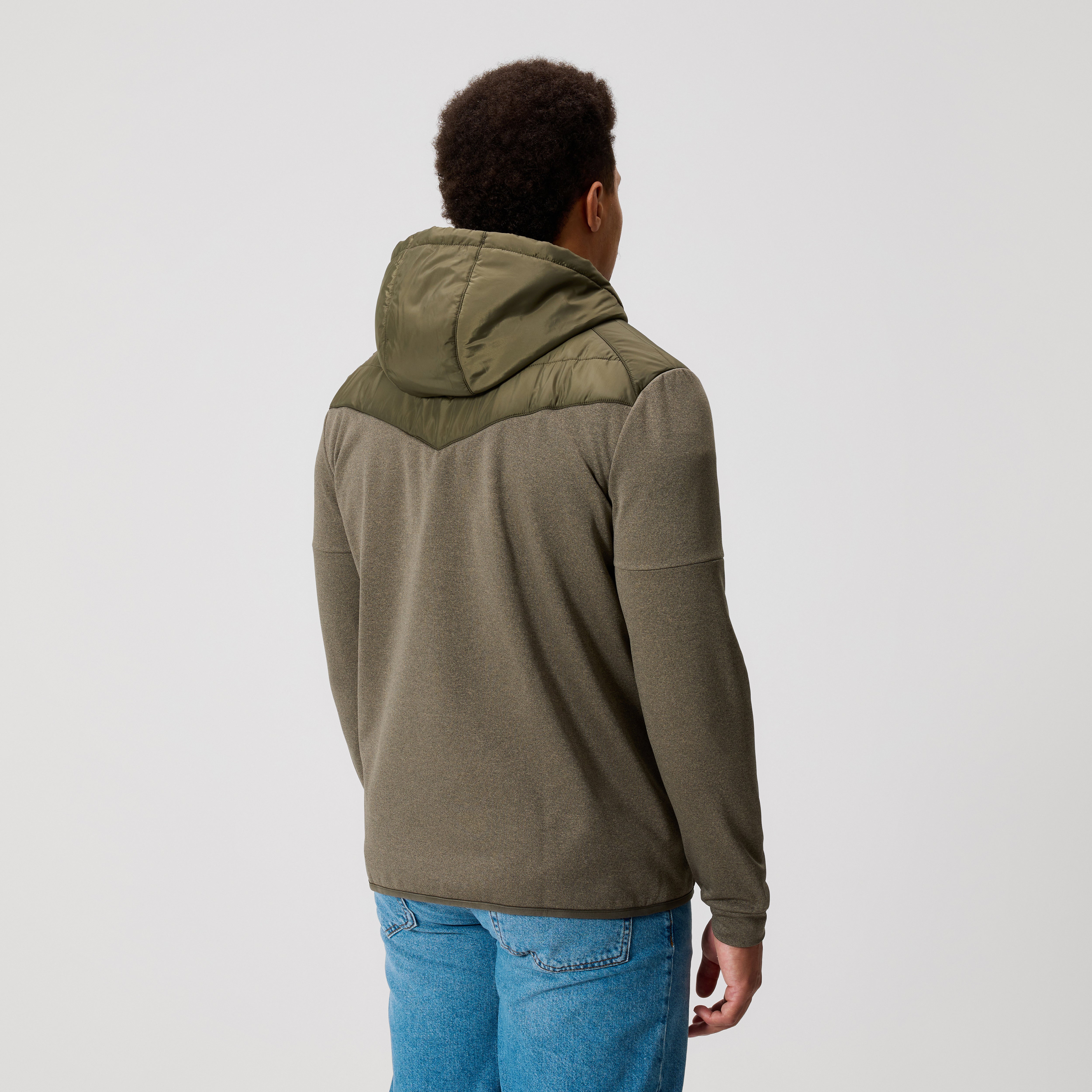 canterbury-ireland-hybrid-padded-jacket-uomo-giacca-rugby-verde image 2