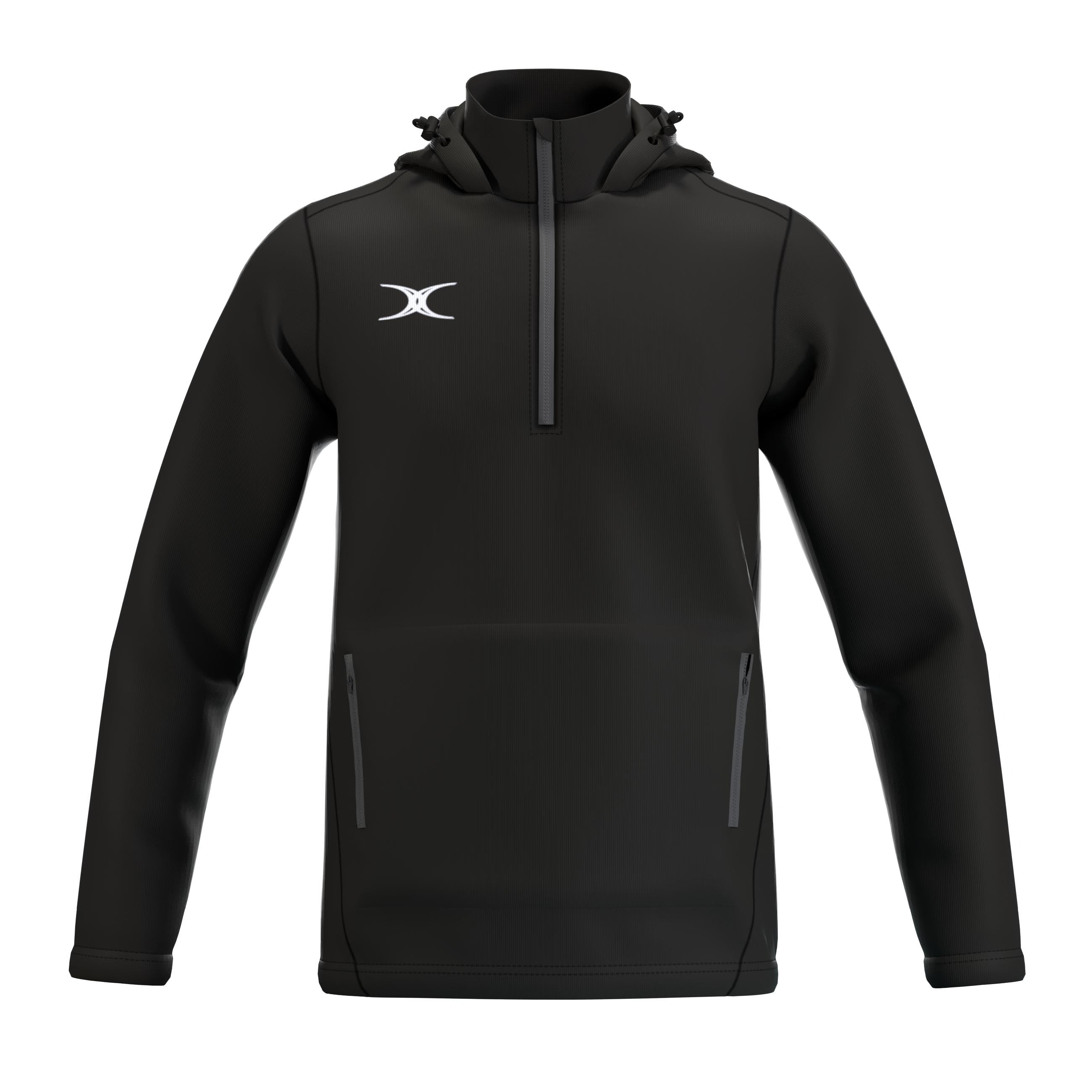 gilbert-rugby-atom-giacca-fleece-lined-uomo-nero-blu-navy image 1