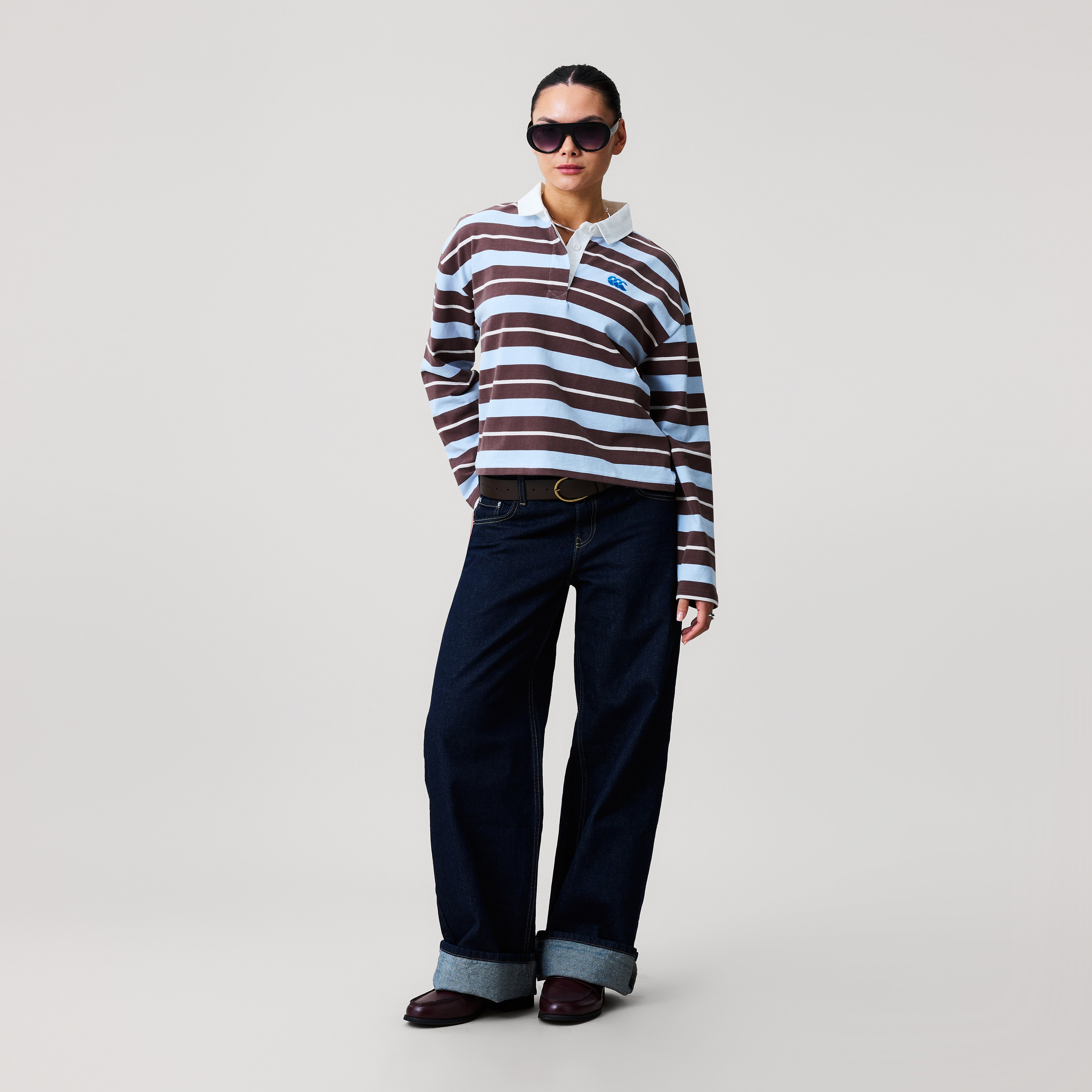 canterbury-everyday-rugby-jersey-donna-marrone-manica-lunga image 1