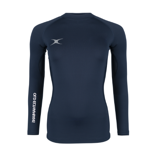 gilbert-rugby-atomic-ii-maglia-baselayer-donna-old-elthamians-rfc-blu-navy-scuro image 1