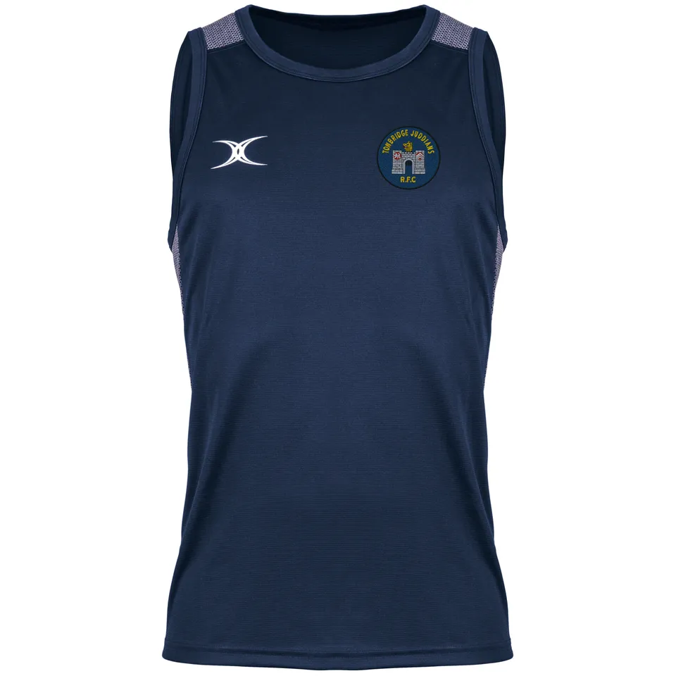gilbert-rugby-tonbridge-juddians-rfc-pro-vest-senior-blu-navy-scuro image 1
