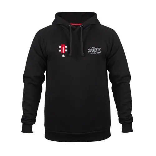 gray-nicolls-st-lawrence-velocity-felpa-con-cappuccio-junior-nera image 1