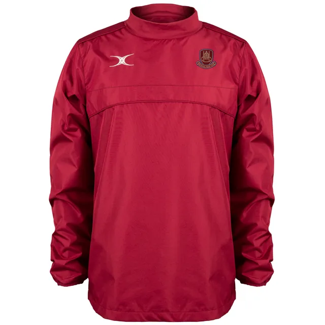 gilbert-rugby-southwell-rufc-photon-giacca-warm-up-junior-bordeaux image 1