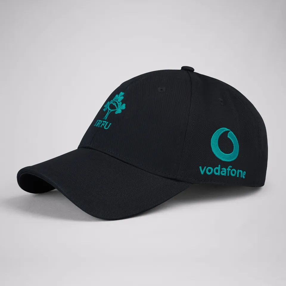 canterbury-ireland-drill-cap-cappellino-adulto-unisex-nero-verde image 1