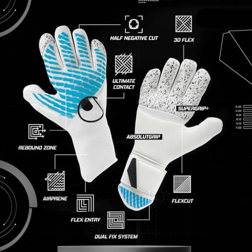 uhlsport-cybertec-flex-hn-guanti-da-portiere-calcio-bambini-e-adulti image 6