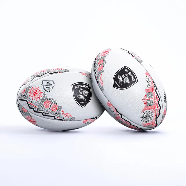 gilbert-rugby-sharks-supporter-pallone-rugby-n-5-e-n-4 image 1