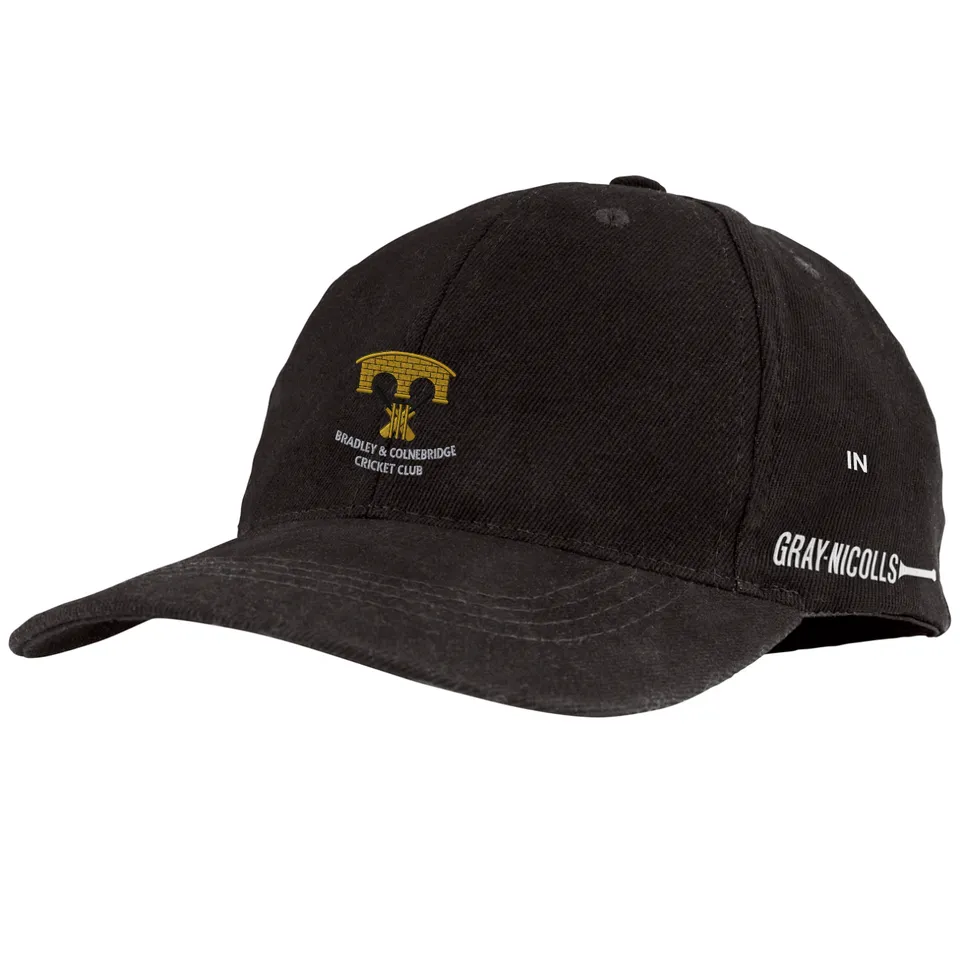 gray-nicolls-bradley-colnebridge-cc-pro-fit-cap-adult-black image 1