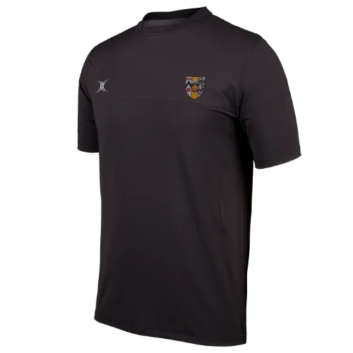 gilbert-rugby-brasenose-college-pro-tee-adulto-nero image 1