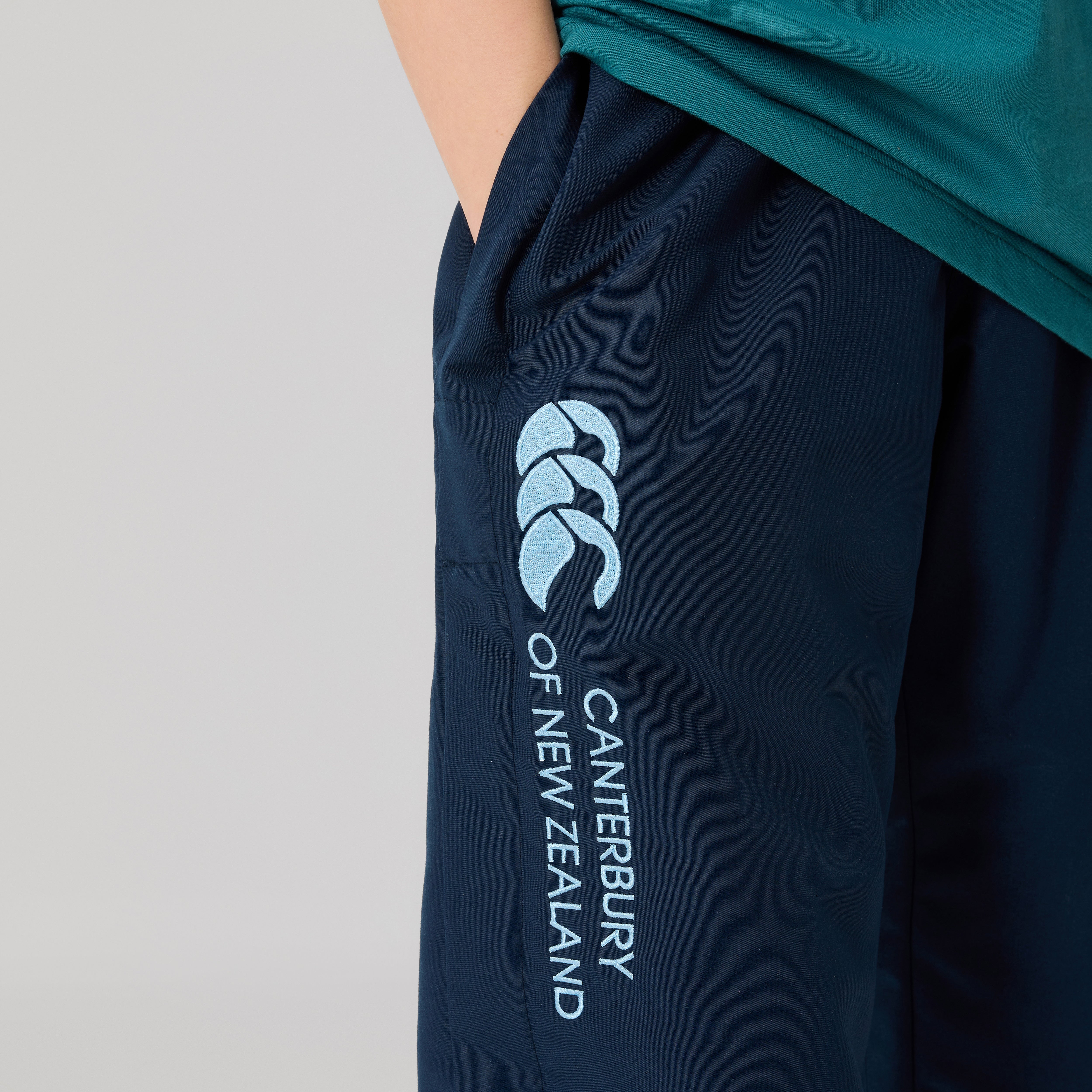 canterbury-fundamentals-stadium-pant-junior-unisex-blu-navy-rosa image 7
