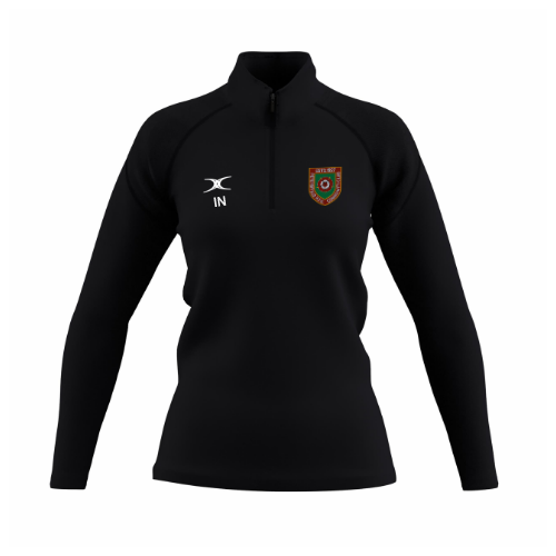gilbert-rugby-petersfield-rfc-pile-gts-1-4-zip-donna-nero image 1