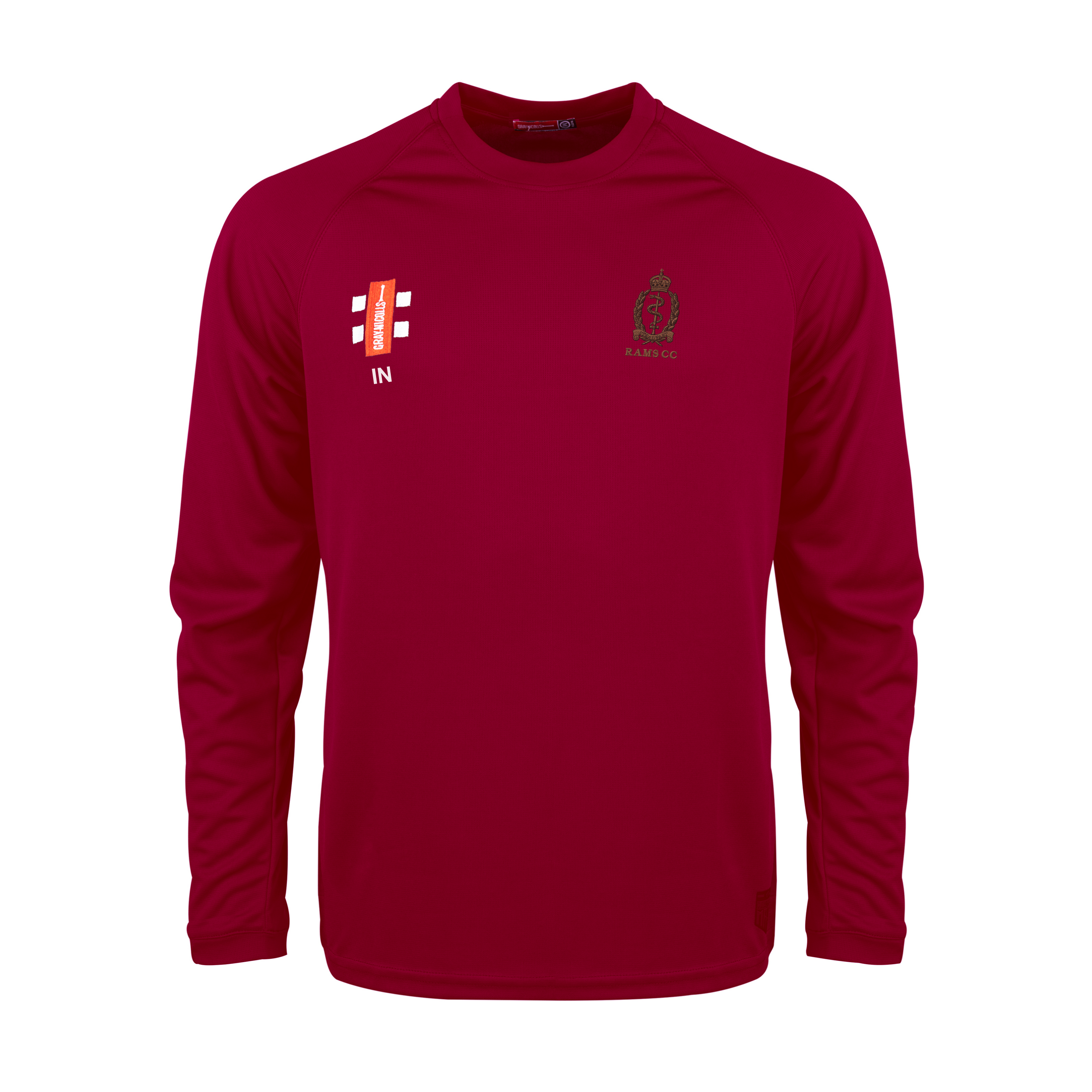 gray-nicolls-matrix-v2-maglia-termica-l-s-senior-royal-army-medical-services-mar image 1