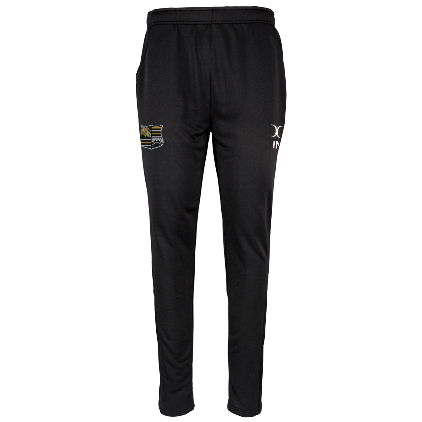 gilbert-rugby-pantaloni-tuta-quest-junior-oadby-wyggestonians-rfc-nero image 1