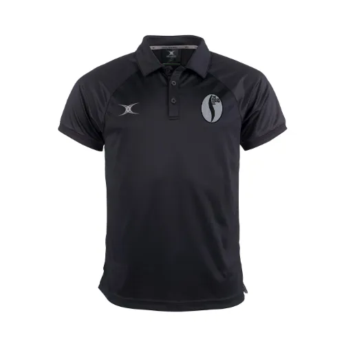 gilbert-rugby-rugga-coffee-evo-polo-manica-corta-senior-nera image 1