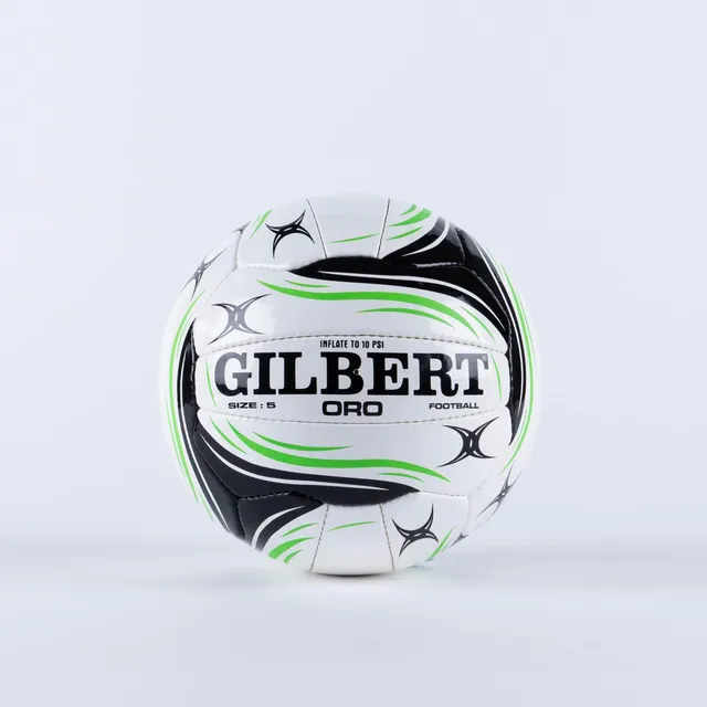 gilbert-rugby-oro-pallone-da-calcio-n-5-nero-verde image 1