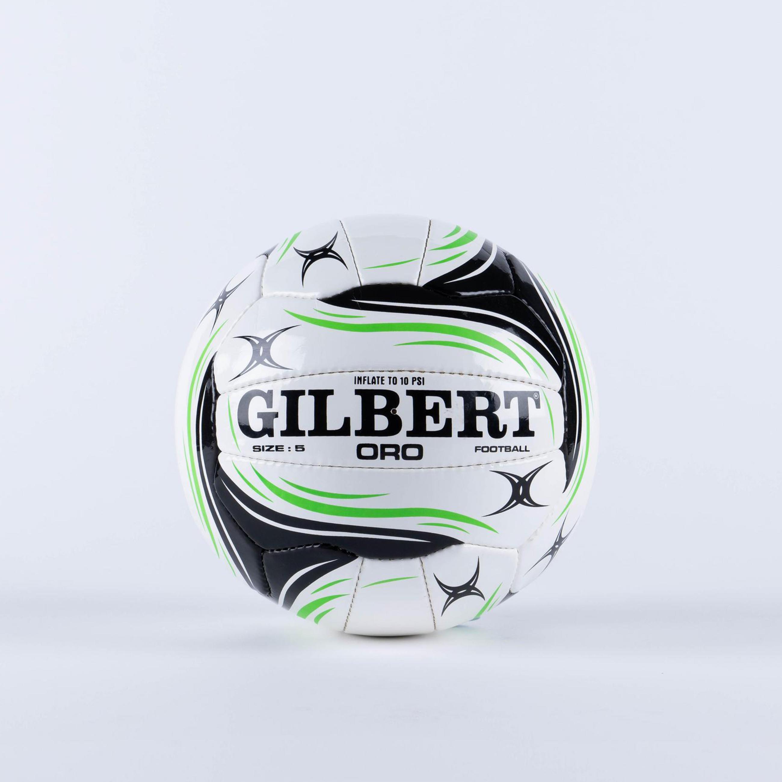 gilbert-rugby-oro-pallone-da-calcio-n-5-nero-verde image 1