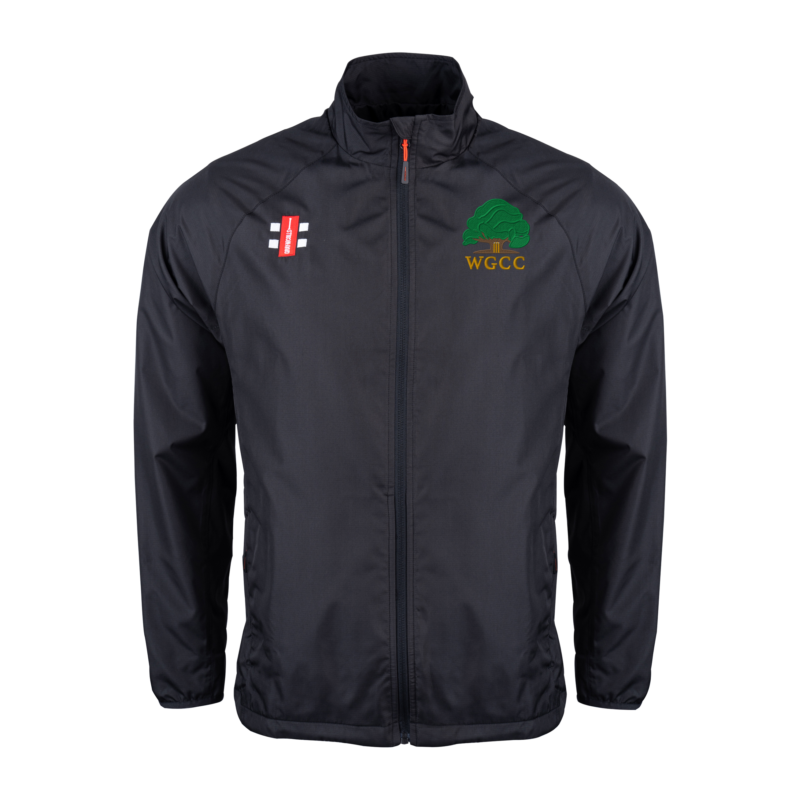 gray-nicolls-velocity-giacca-antipioggia-cricket-wisborough-green-cc-junior-blac image 1
