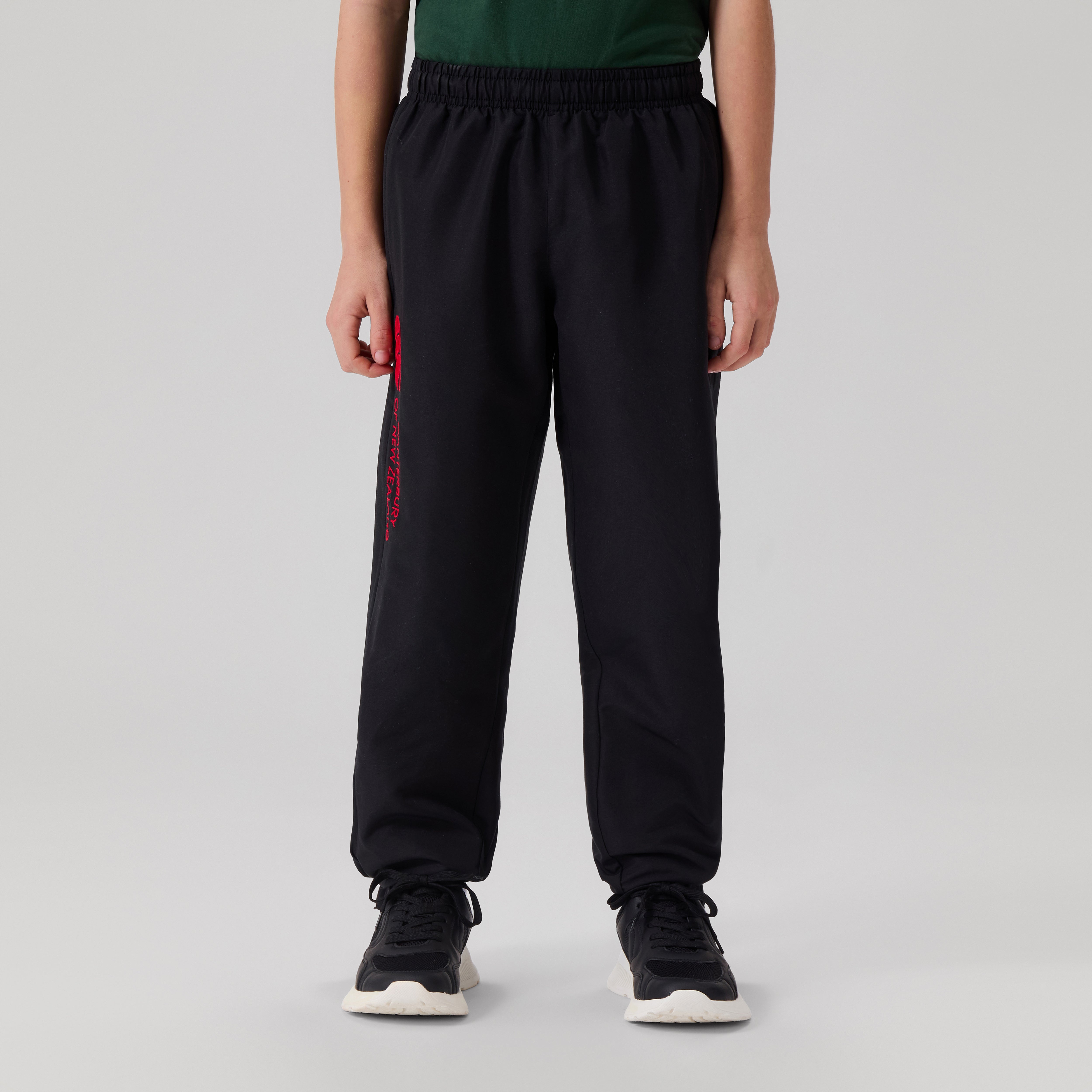 canterbury-fundamentals-stadium-pant-black-red-pantaloni-tuta-junior-unisex image 3