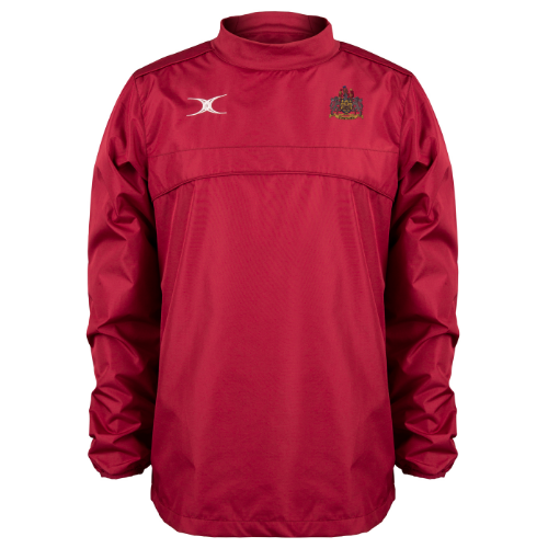 gilbert-rugby-newcastle-staffs-rufc-photon-giacca-warm-up-adulto-bordeaux image 1