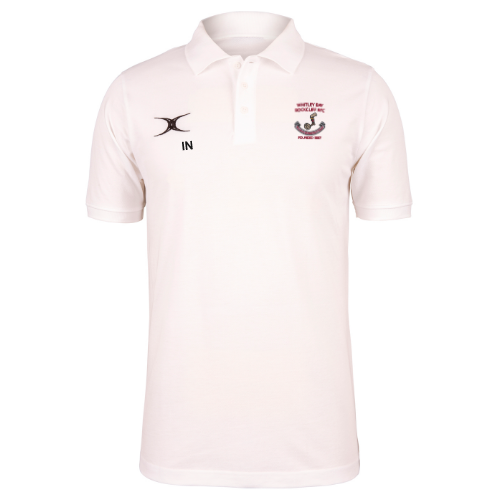gilbert-rugby-whitley-bay-rockcliff-rfc-polo-quest-junior-bianca image 1