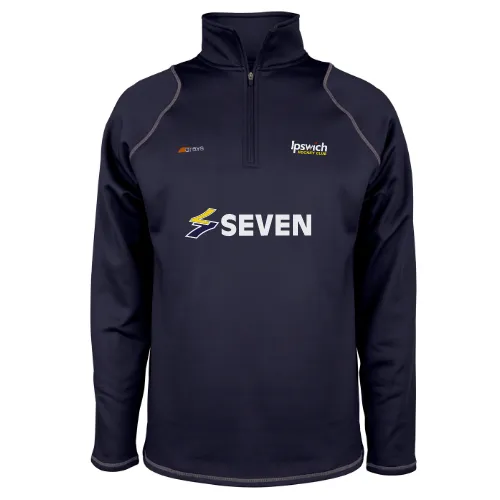 grays-quest-2-1-4-zip-fleece-ipswich-hockey-club-adulto-pile-blu-navy image 1
