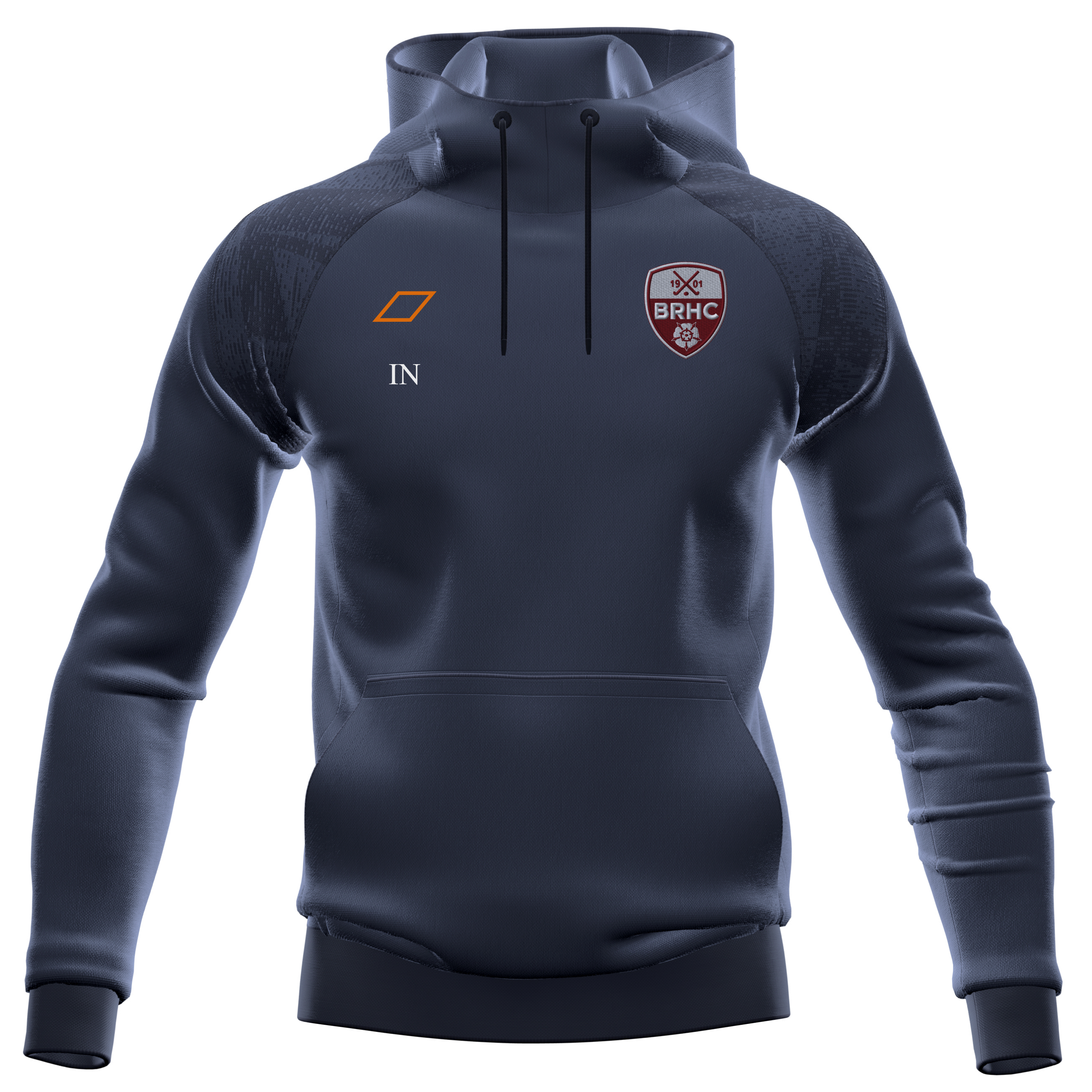 grays-gts-felpa-con-cappuccio-hockey-senior-blu-navy-scuro-ben-rhydding-hc image 1