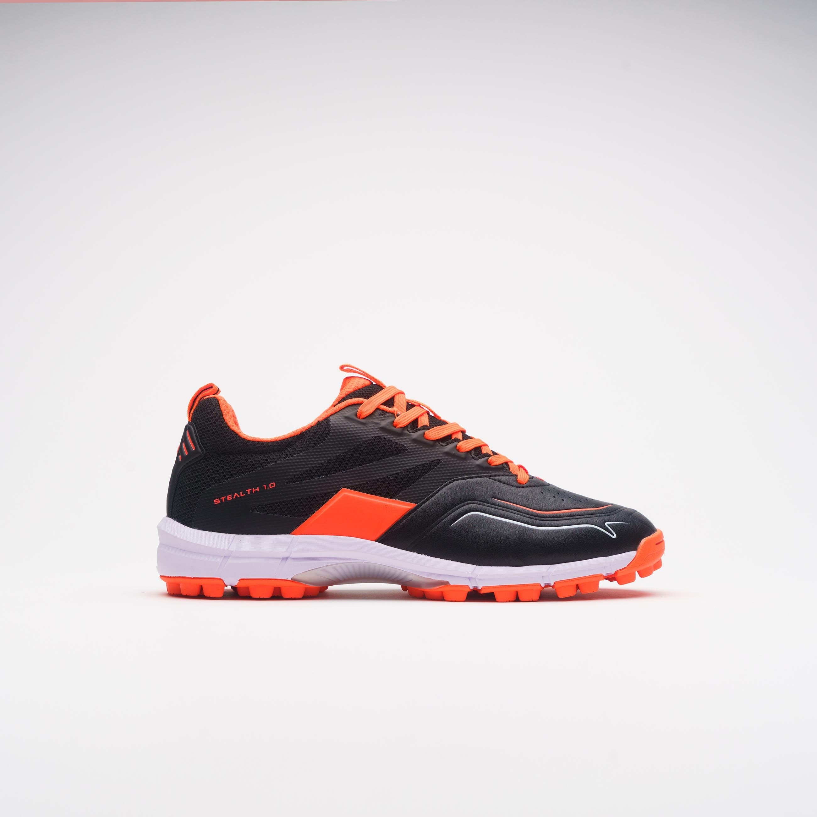 grays-stealth-shoe-scarpe-hockey-nero-arancione image 3