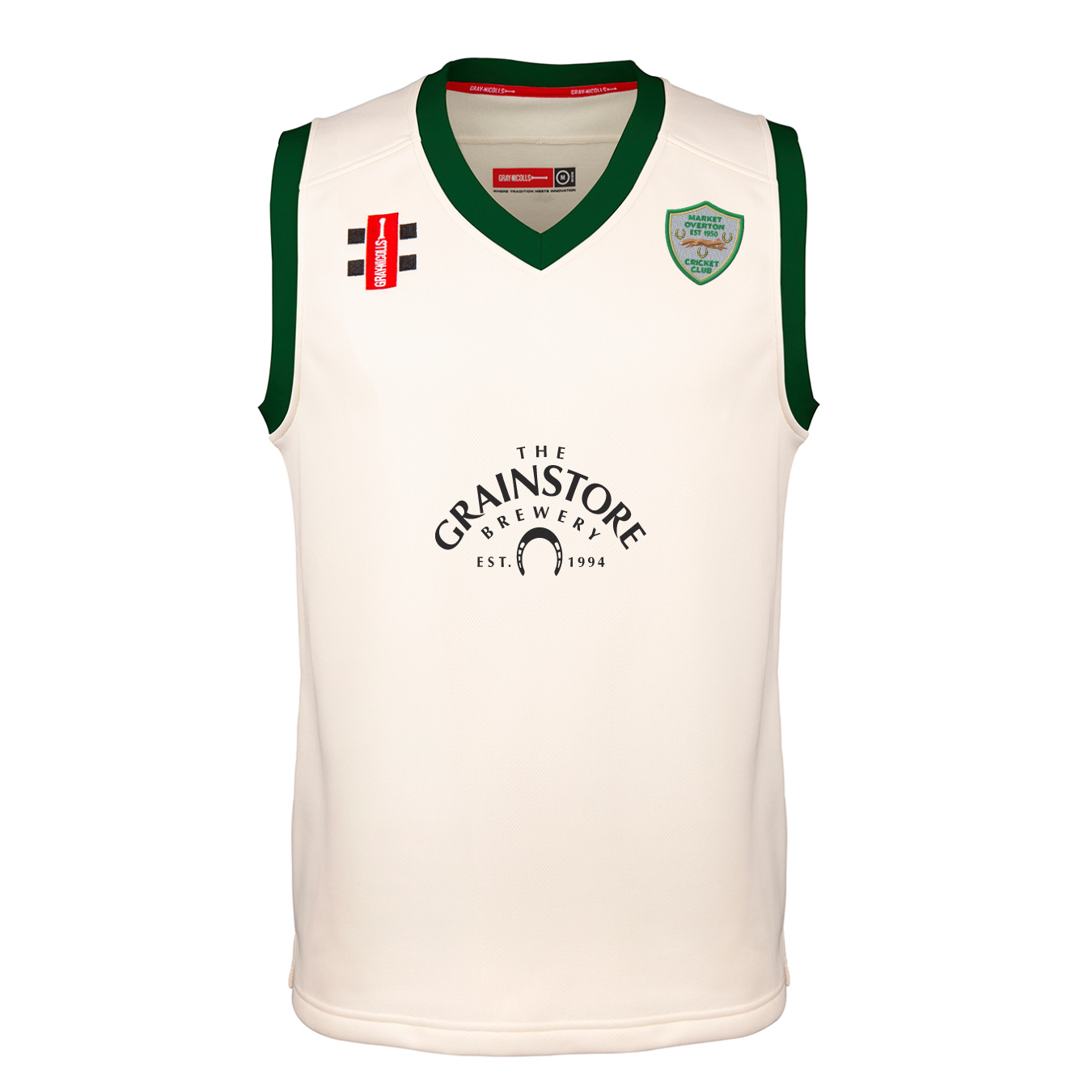 gray-nicolls-market-overton-cc-senior-pro-performance-slipover-da-match-avorio-v image 1