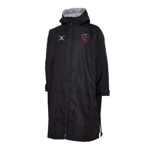 gilbert-rugby-all-weather-change-robe-giacca-senior-nera-celtic-rail-rfc image 1
