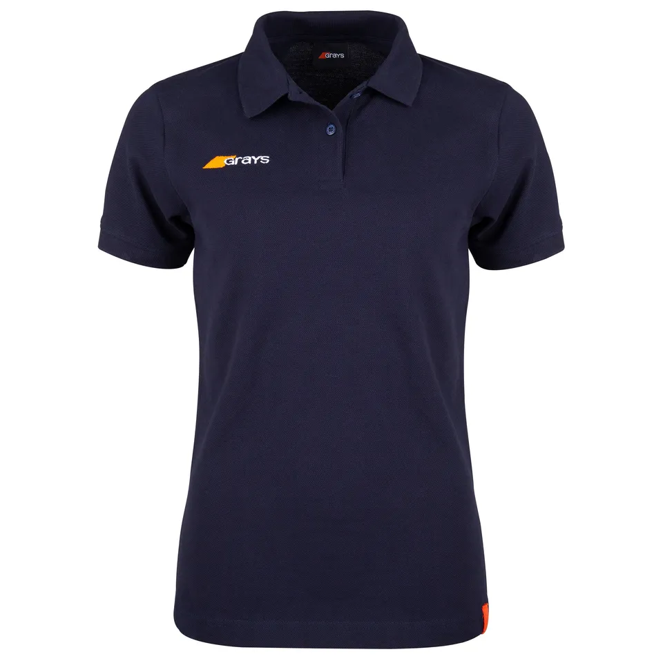 grays-tangent-polo-donna-cotone-organico-nero-blu-navy-bianco image 1
