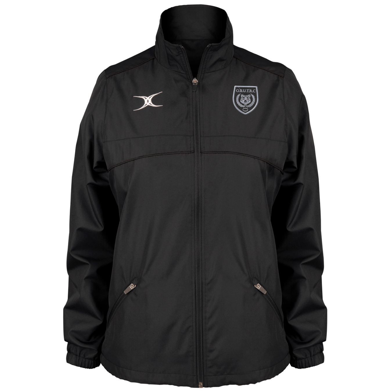 gilbert-rugby-photon-giacca-full-zip-rugby-donna-oxford-brooks-university-trc-ne image 1