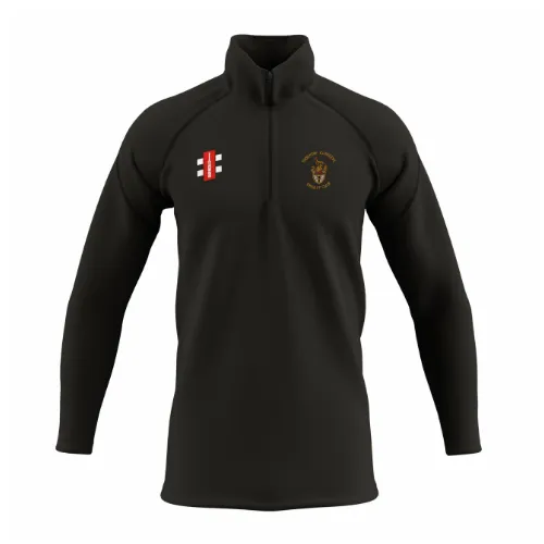 gray-nicolls-thornton-cleveleys-c-c-gts-pile-1-4-zip-junior-nero image 1