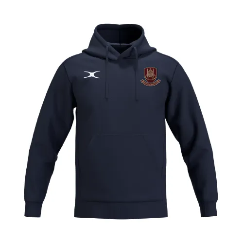 gilbert-rugby-southwell-rufc-atom-felpa-con-cappuccio-senior-blu-navy image 1