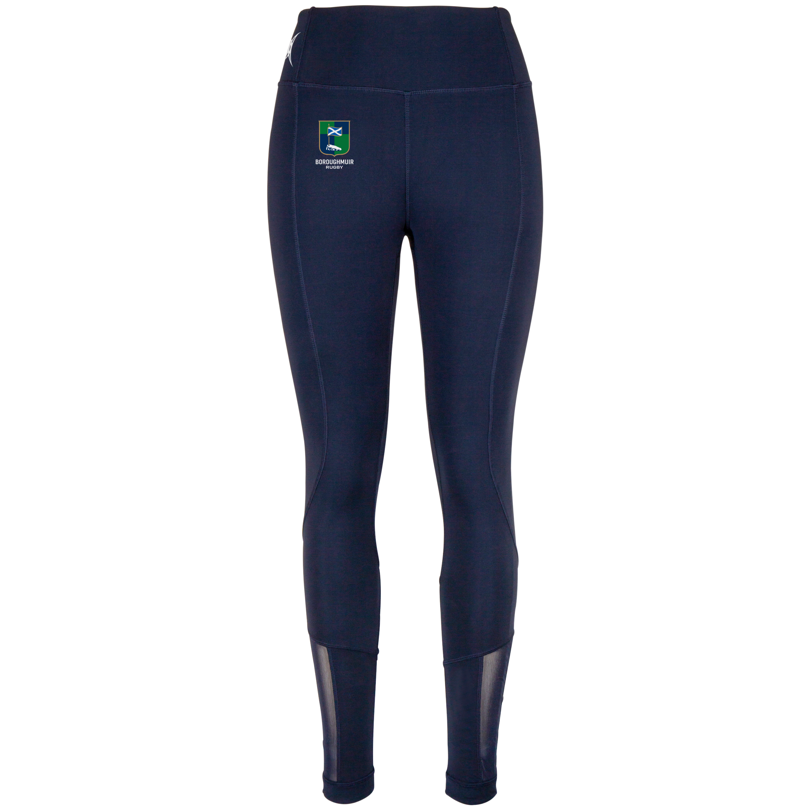 gilbert-rugby-boroughmuir-pro-synergie-legging-junior-blu-navy image 1