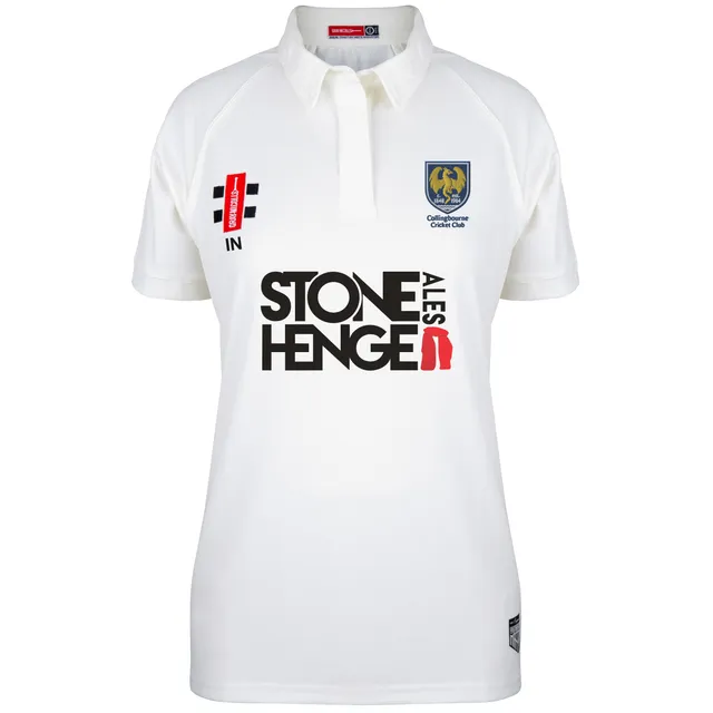 gray-nicolls-collingbourne-cc-donna-ivory-matrix-v2-maglia-cricket-manica-corta image 1