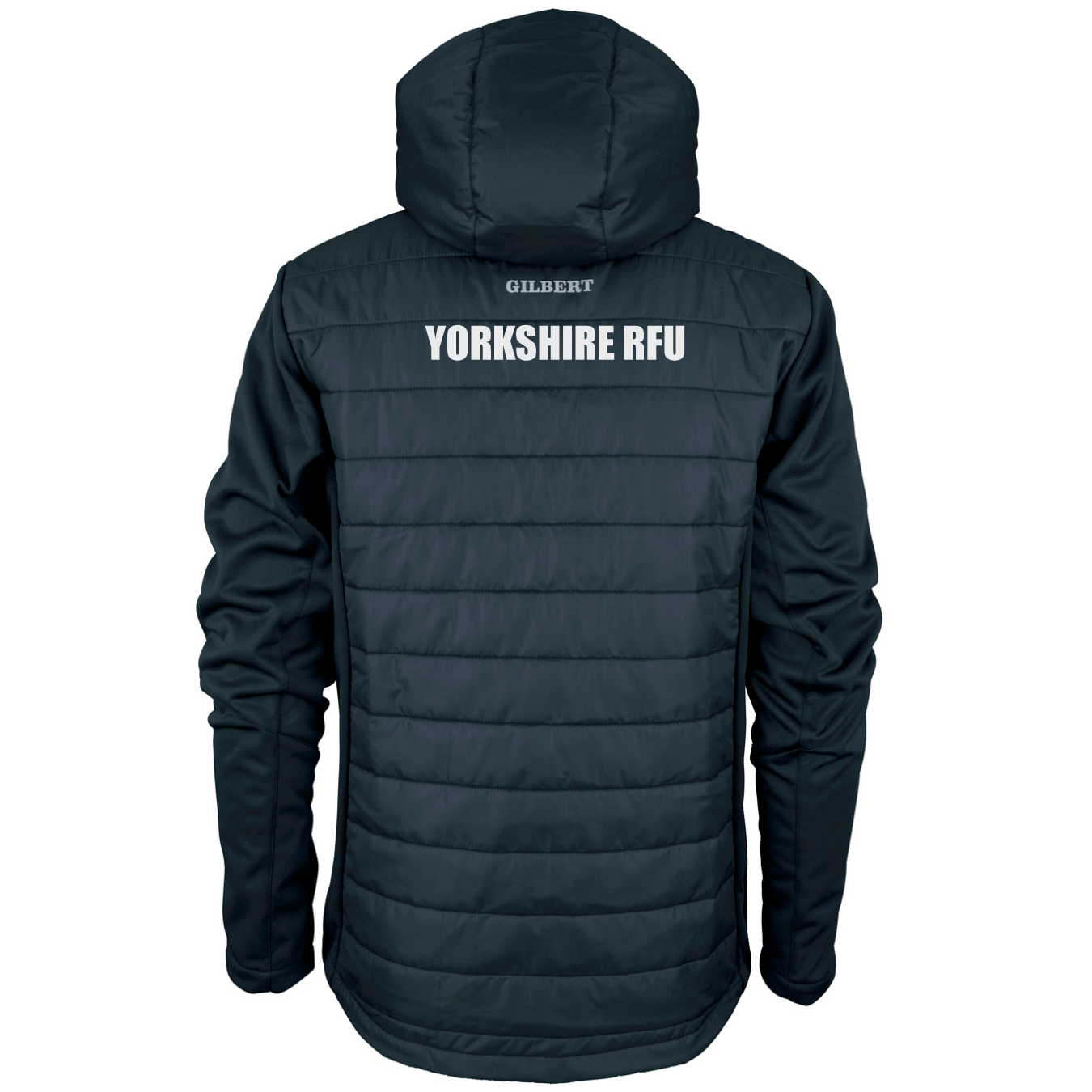 gilbert-rugby-yorkshire-rfu-allenatori-felpa-pro-active-1-4-zip-blu-navy image 1