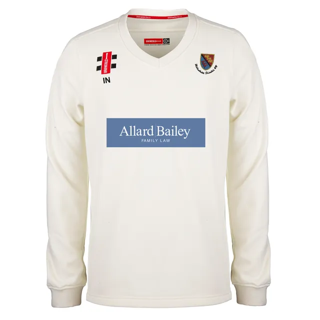 gray-nicolls-holtwhites-trinibis-cc-pro-performance-maglione-match-avorio image 1