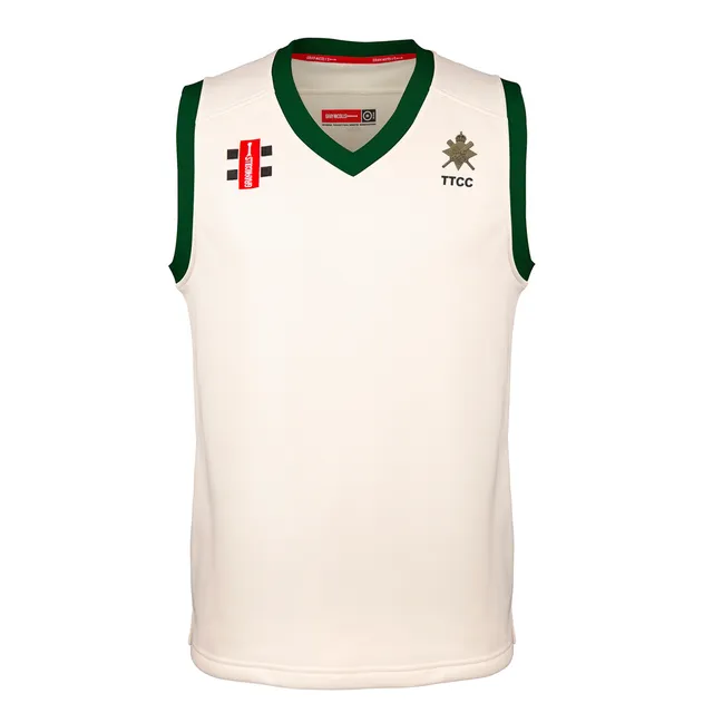 gray-nicolls-pro-performance-gilet-match-senior-tothill-taverners-avorio-verde image 1