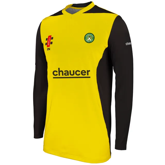 gray-nicolls-sanderstead-cc-pro-perf-t20-maglia-cricket-manica-lunga-bambino-gia image 1