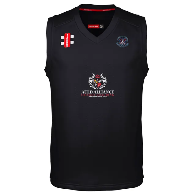 gray-nicolls-kelburne-cc-pro-performance-slipover-match-senior-nero image 1