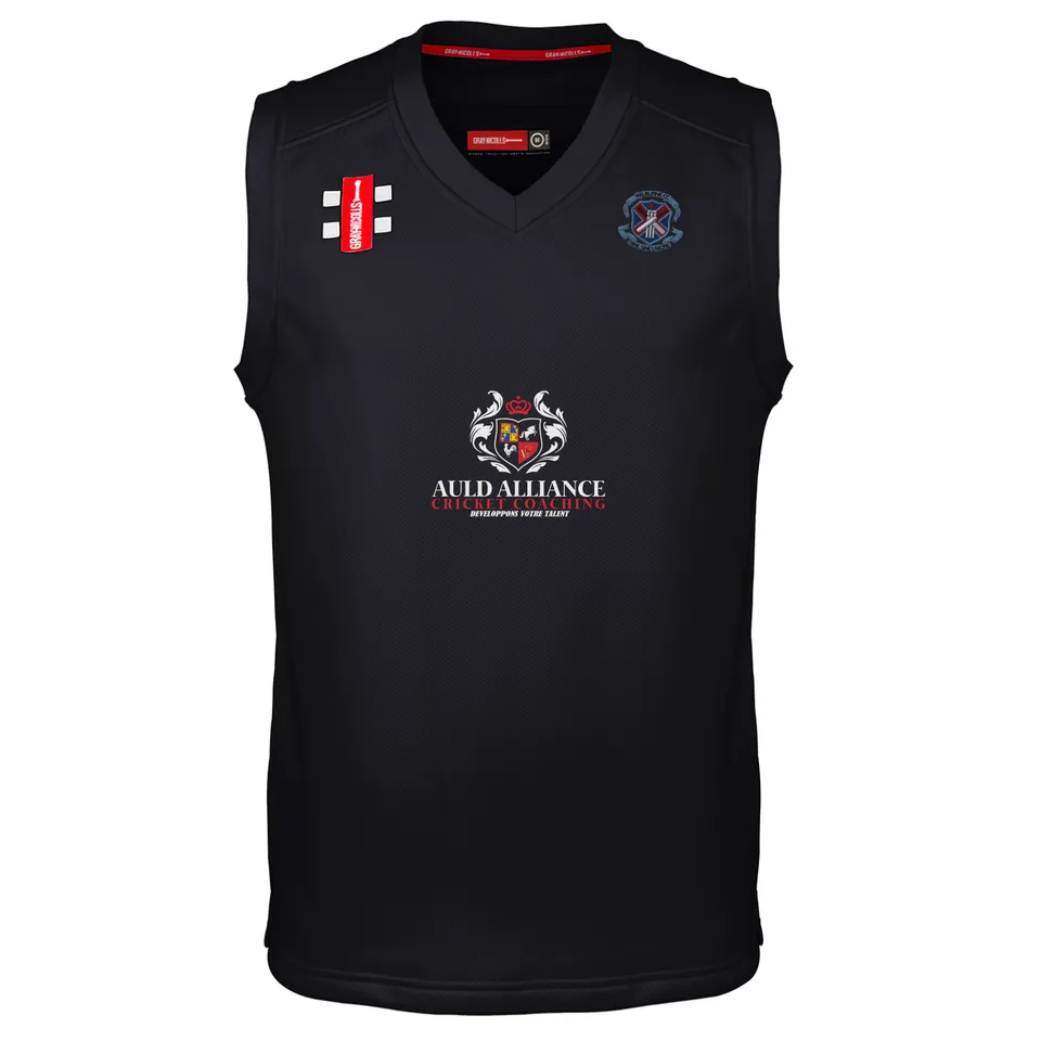 gray-nicolls-kelburne-cc-pro-performance-slipover-match-senior-nero image 1