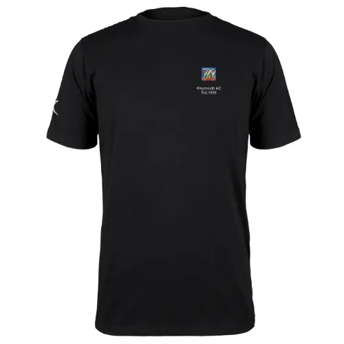 grays-weymouth-hc-quest-tee-adulto-t-shirt-cotone-bio-nero image 1